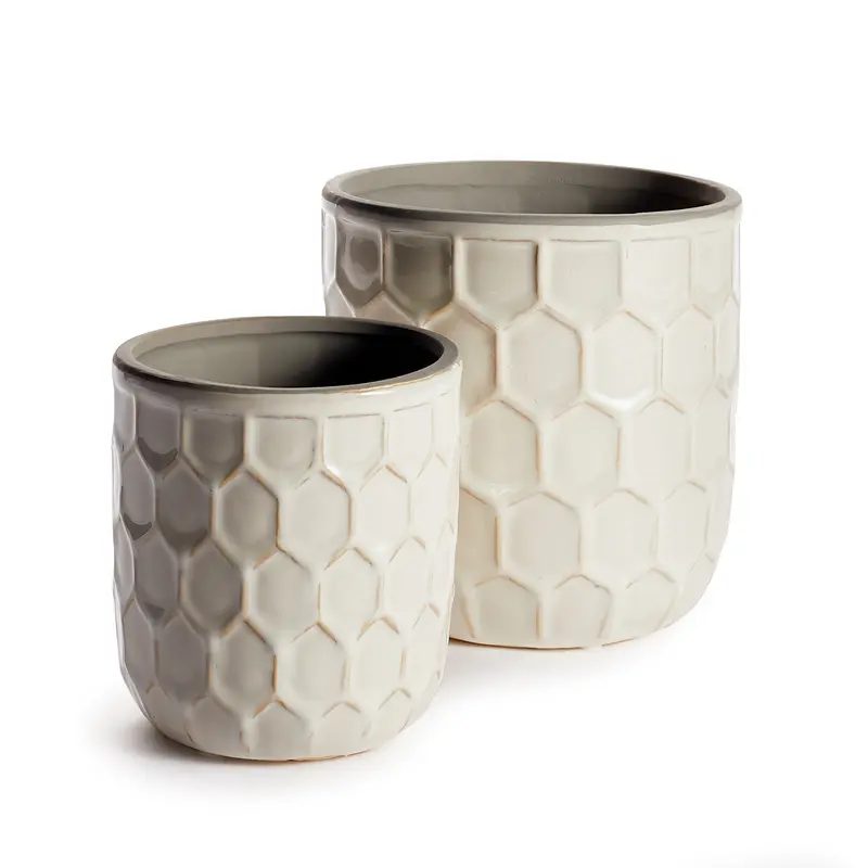 NAPA Home & Garden, HIVE POTS, SET OF 2,EN151