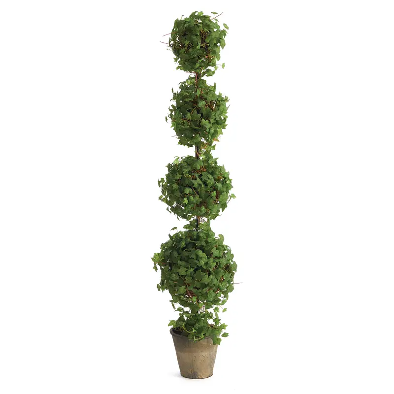 NAPA Home & Garden, IVY QUADRUPLE TOPIARY POTTED 67.5",CC354