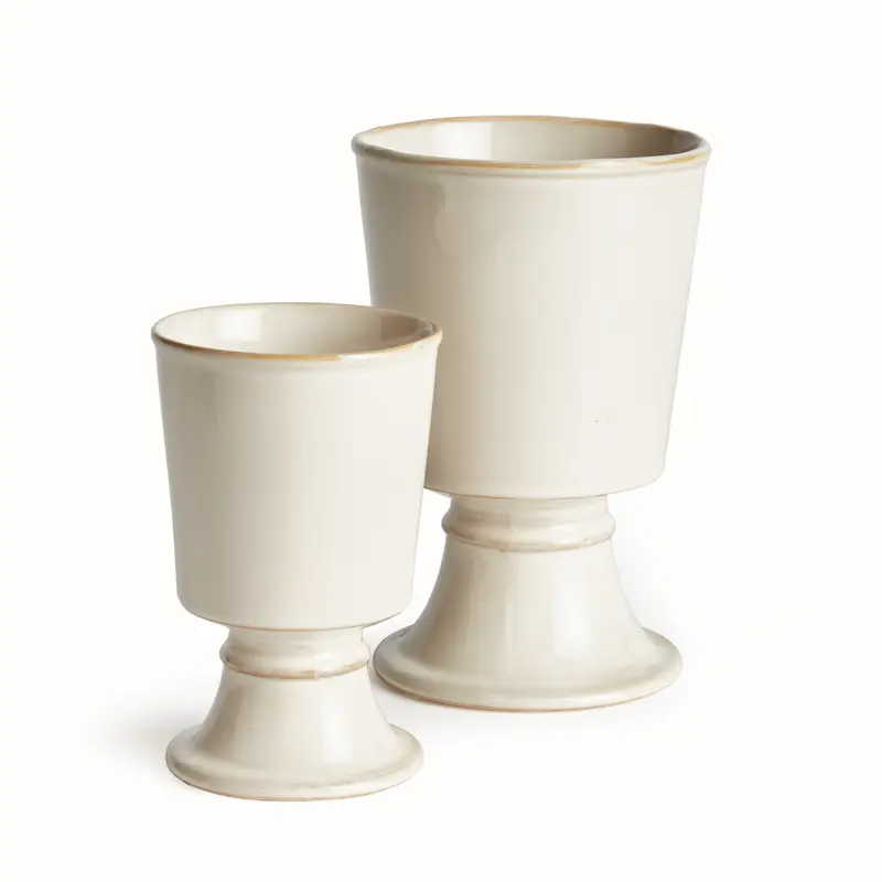 NAPA Home & Garden, KELCY FOOTED CACHEPOTS, SET OF 2,N5CH19CR