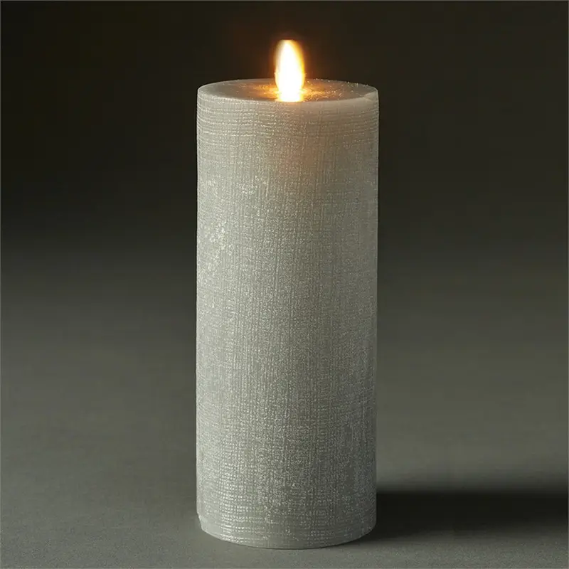 Napa Home Garden, LIGHTLI MVF PILLAR 3x8 HARBOR GRAY,10190