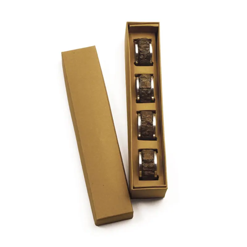 Napa Home Garden, LOG CABIN NAPKIN RINGS ,SET OF 4,lc106