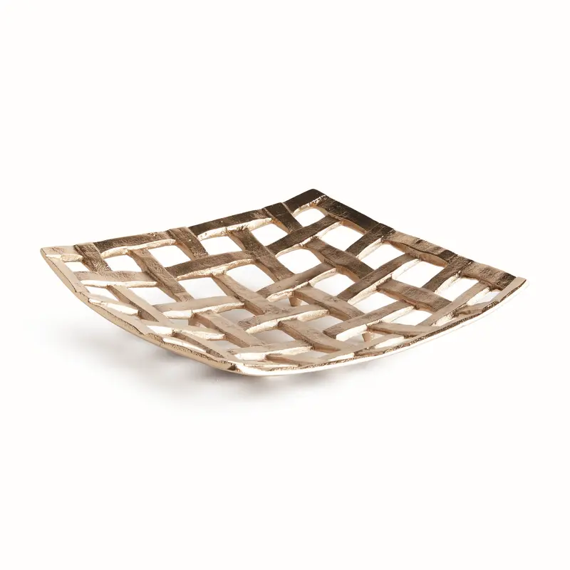 NAPA Home & Garden, LOPA DECORATIVE SQUARE TRAY,N4LG16GD