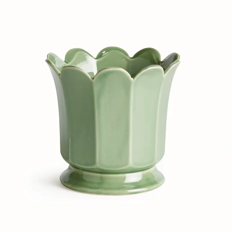 NAPA Home & Garden, MALINE FOOTED  POT LARGE,N5NG37GR
