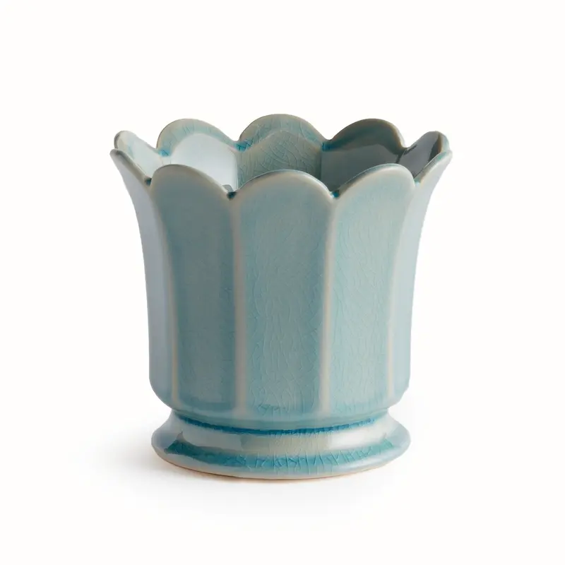 NAPA Home & Garden, MALINE FOOTED  POT SMALL,N4NG36