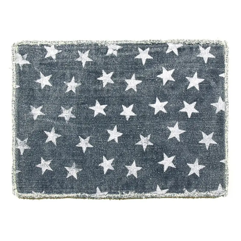 Napa Home Garden, STARS PLACEMAT BLUE & WHITE,pl101