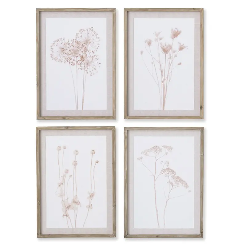 NAPA Home & Garden, STYLIZED BOTANICAL PRINTS, SET OF 4,N2NH21