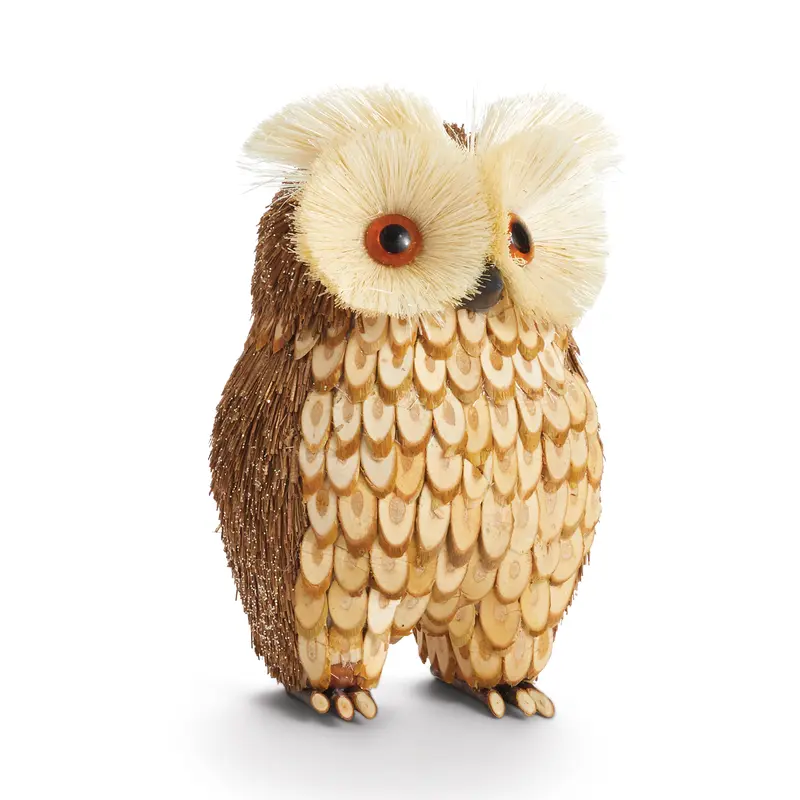 NAPA Home & Garden, WOODLAND SISAL OWL,Z7088NA