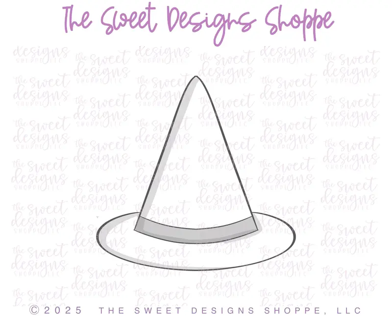 Narrow Brim Witch Hat - Cookie Cutter