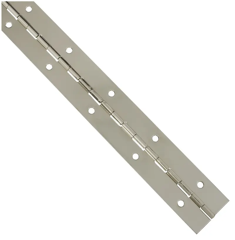 National Hardware 12 in. L Nickel Continuous Hinge 1 pk - Deal of The Week