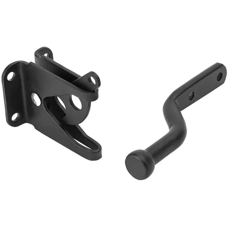 National Hardware 2.5 in. H X 1 in. W X 4 in. L Matte Stainless Steel Left or Right Handed Gate Latc - Deal of The Week