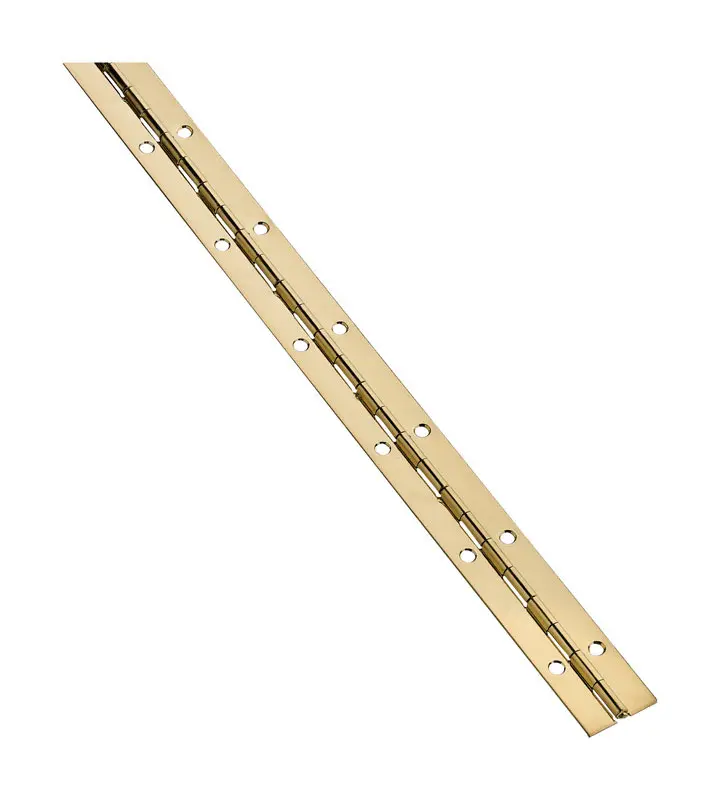 National Hardware 48 in. L Brass Continuous Hinge 1 pk - Deal of The Week
