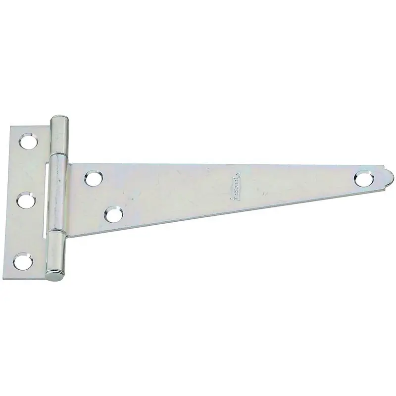 National Hardware - V284 6" Light T-Hinge with no Screws - Boxed Loose