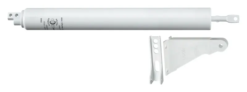 National Hardware White Steel Pneumatic Screen/Storm Door Closer - Deal of The Week