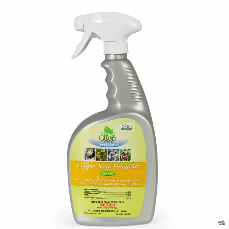 Natural Guard® by ferti•lome® Copper Soap Fungicide RTU