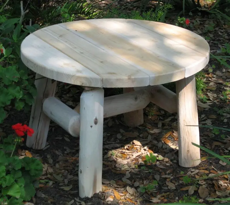 Natural Wood Coffee Table By Homeroots