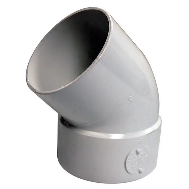 NDS Schedule 35 4 in. Hub each X 4 in. D Spigot PVC Elbow 1 pk - Open Box