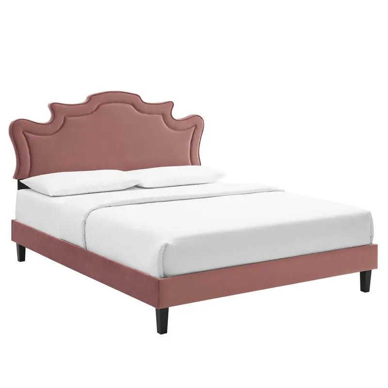 Neena Performance Velvet Full Bed By Modway - MOD-6815