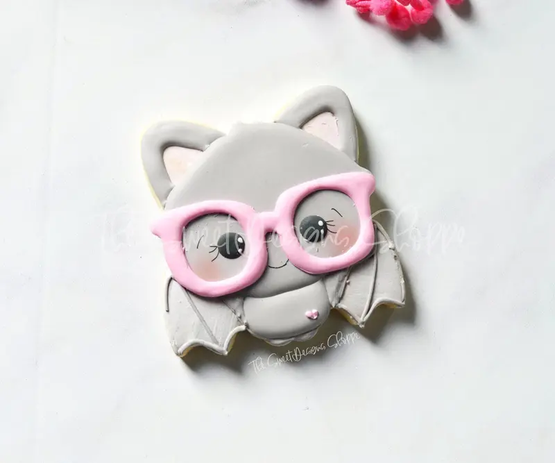 Nerdy Bat - Cookie Cutter