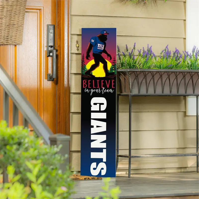 New York Giants 46" Single Sided Leaner, Bigfoot