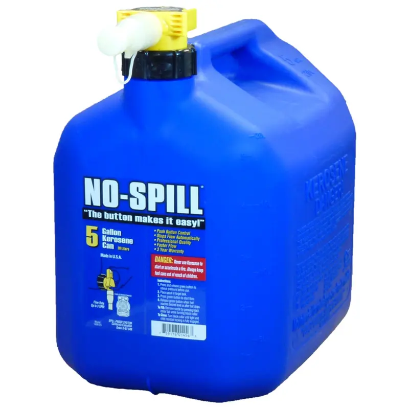 No-Spill Plastic Kerosene Can 5 gal - Deal of The Week