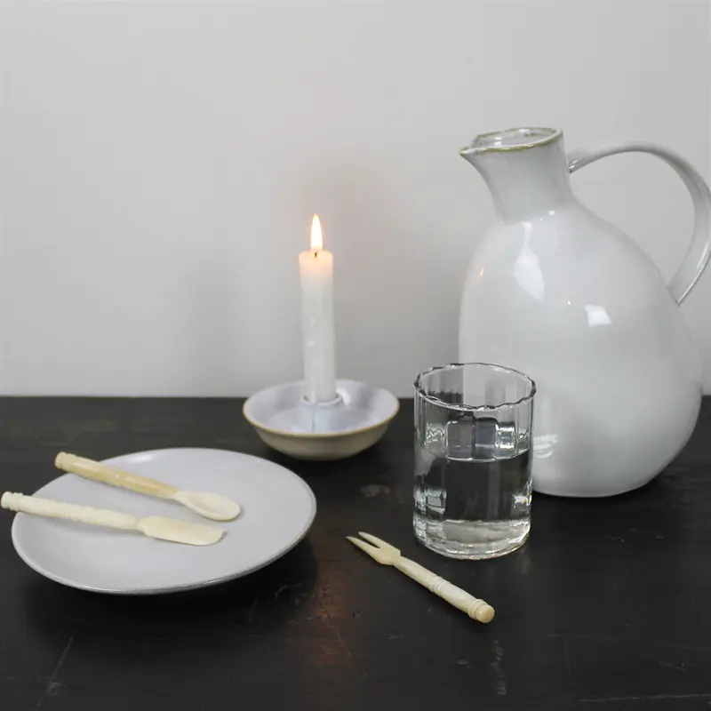 Nogal Pitcher, Ceramic By HomArt