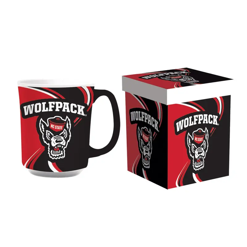 North Carolina State University, 14oz Ceramic with Matching Box,3rca909