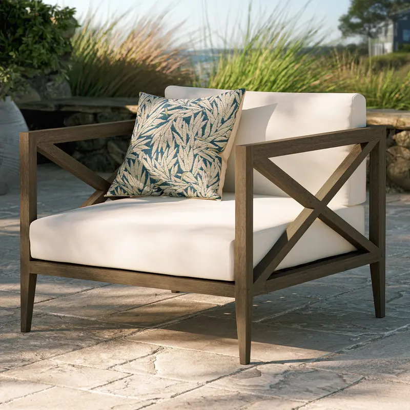 Northlake Outdoor Patio Teak Armchair by Modway