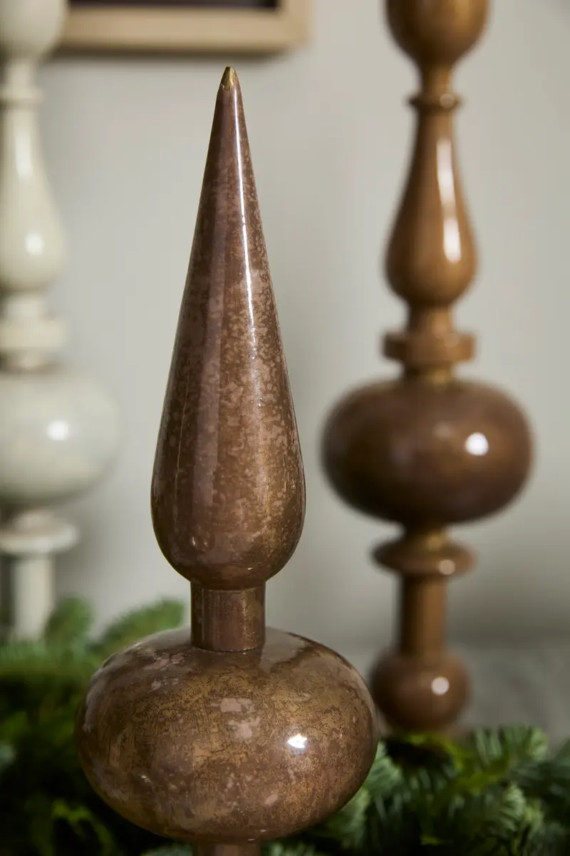 Nottingham Finial Set of 2 By Accent Decor