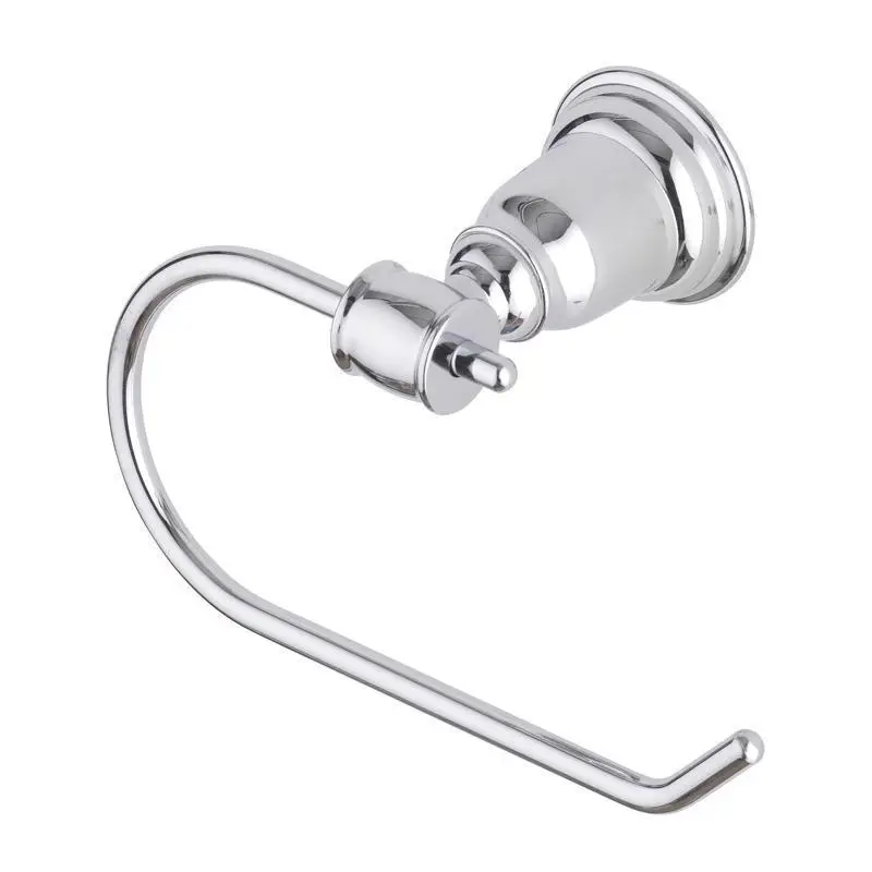 OakBrook Chrome Metallic Toilet Paper Holder