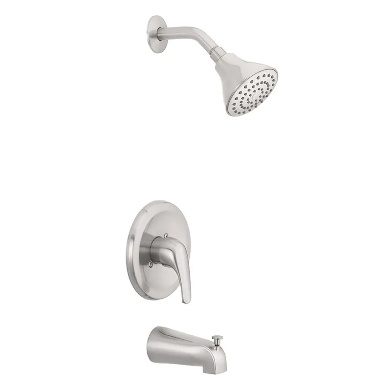 Oakbrook Collection 1-Handle Brushed Nickel Tub and Shower Faucet - Deal of The Week