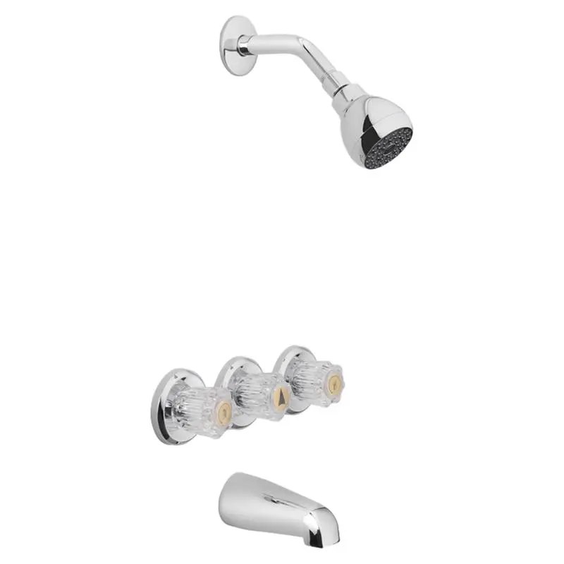 Oakbrook Collection 3-Handle Chrome Tub and Shower Faucet - Deal of The Week