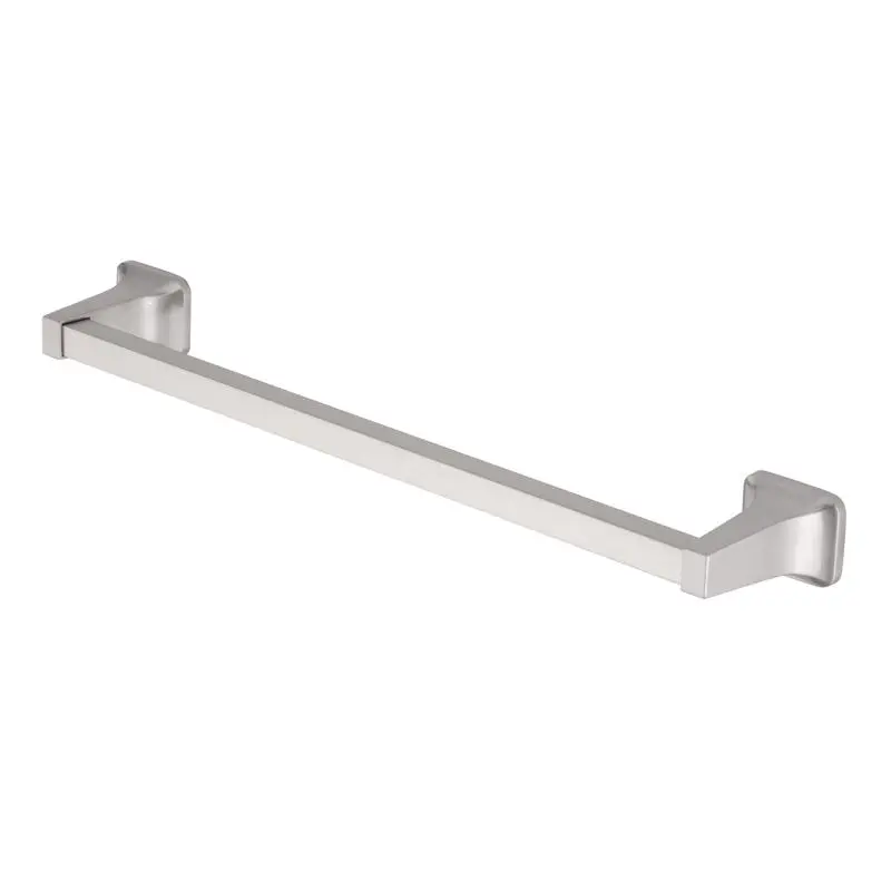 OakBrook Collection Brushed Nickel Towel Bar 18 in. L Die Cast Zinc