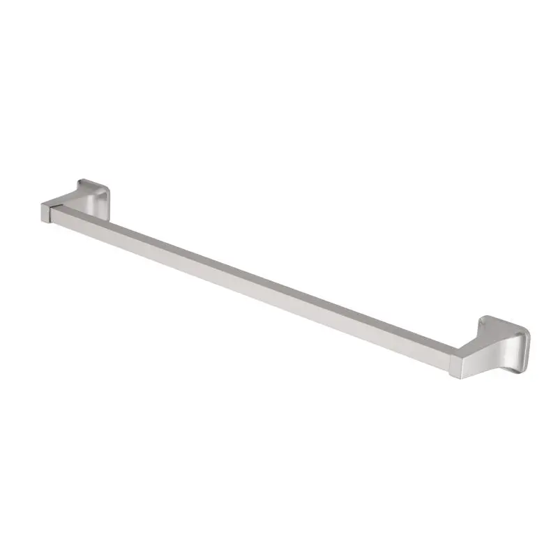 OakBrook Collection Brushed Nickel Towel Bar 25 in. L Die Cast Zinc