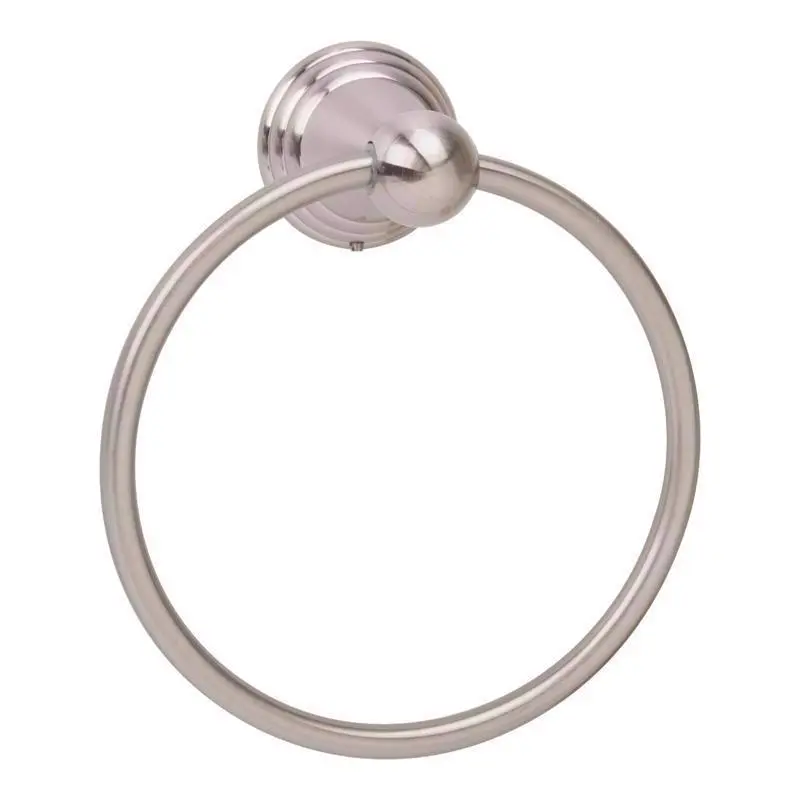 OakBrook Collection Brushed Nickel Towel Ring Die Cast Zinc