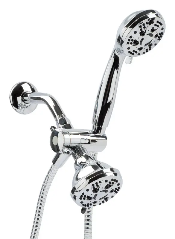 Oakbrook Collection Chrome PVC 5 settings Showerhead Combo 1.8 gpm - Deal of The Week
