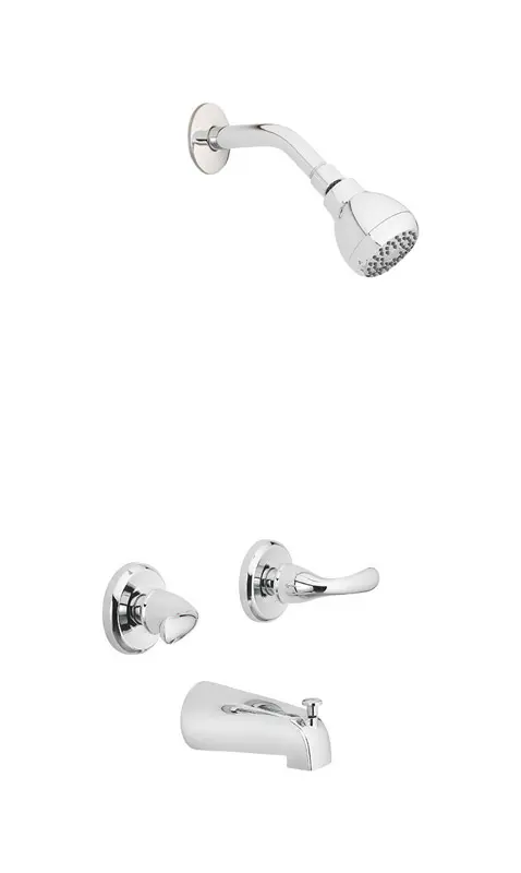 Oakbrook Collection Essentials 2-Handle Chrome Tub and Shower Faucet - Open Box