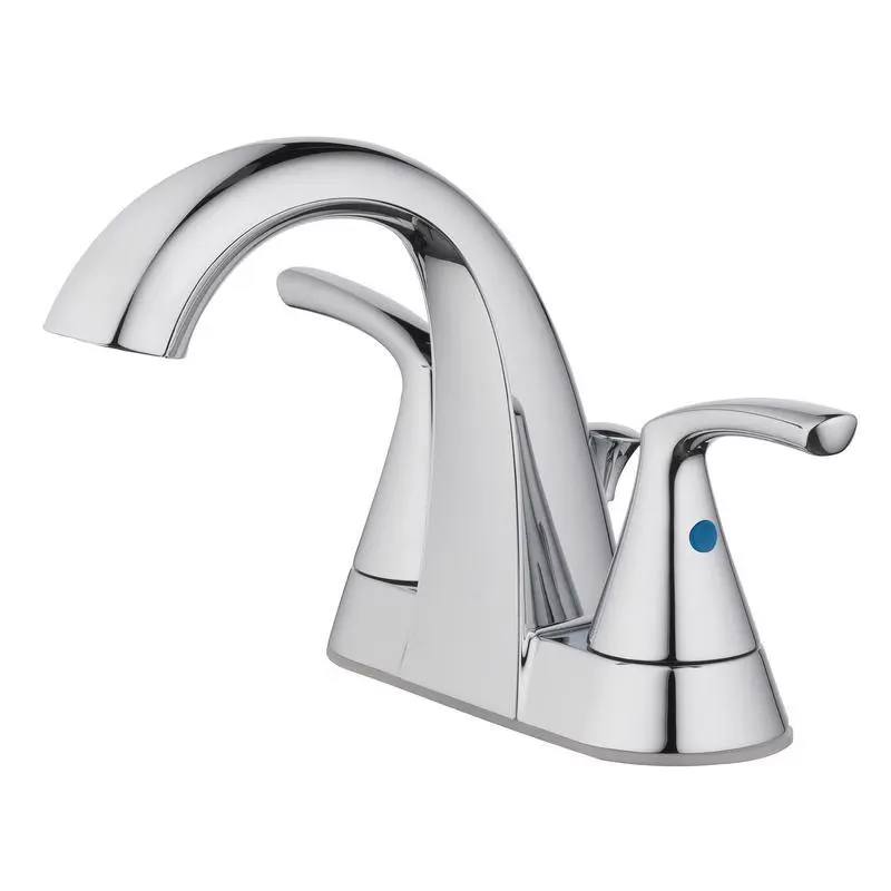 Oakbrook Collection Pacifica Chrome Transitional Two-Handle Bathroom Sink Faucet 4 in. - Deal of The Week