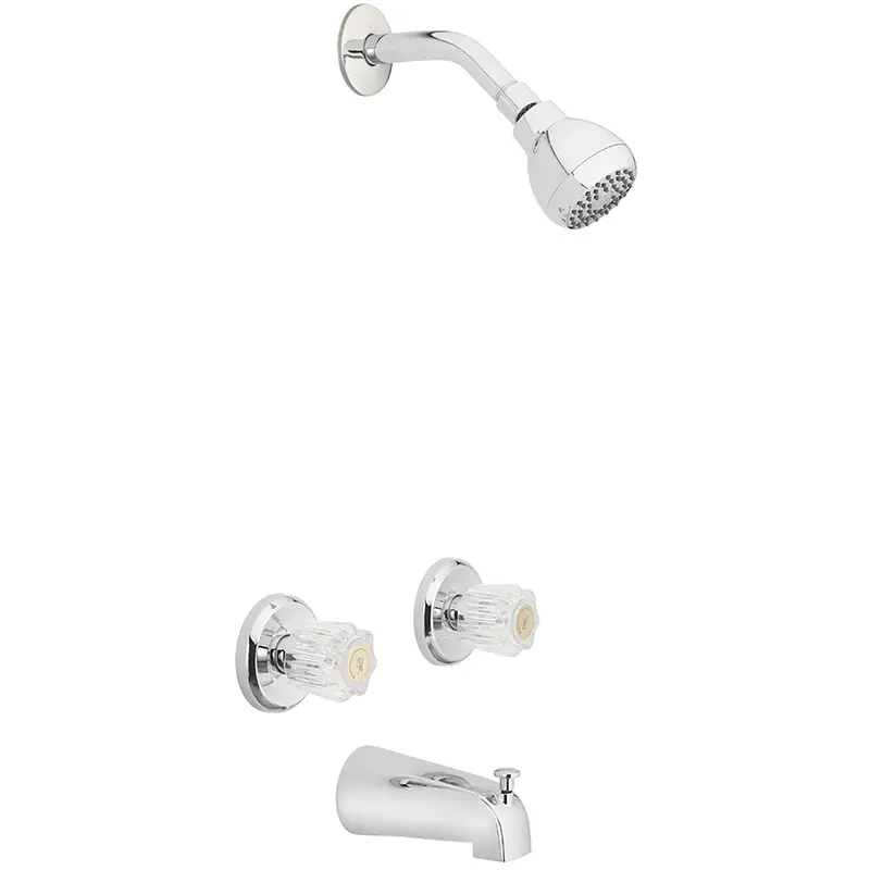 OakBrook Essentials 2-Handle Chrome Tub and Shower Faucet - Open Box