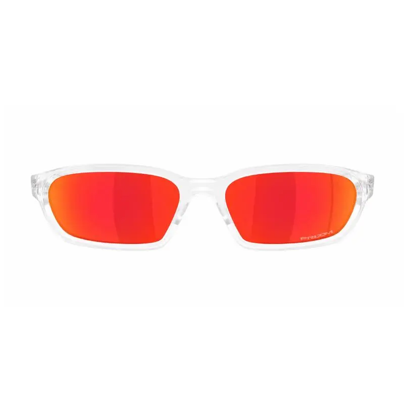 Oakley Terraforma Sunglasses Matte Clear Frame Prizm Ruby Lens