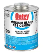 Oatey Black Cement For ABS 32 oz - Open Box