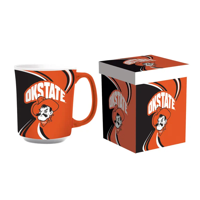 Oklahoma State University, 14oz Ceramic with Matching Box,3rca975