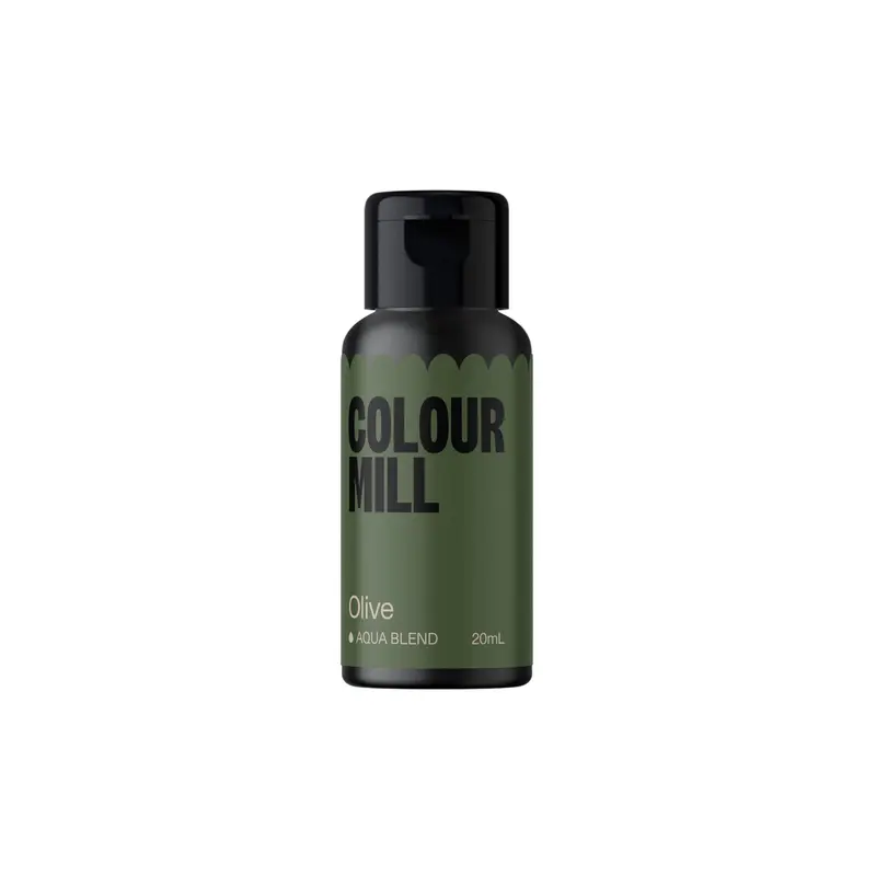 Olive - Aqua Blend - Food Color - 20ml by
