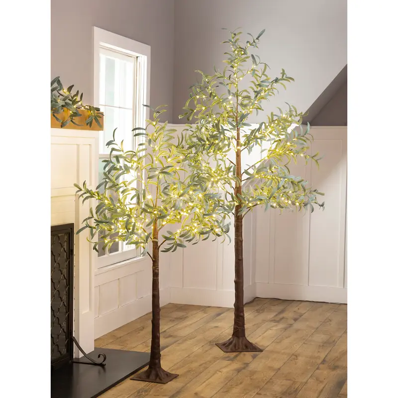 Olive Tree,Warm White, 220 Micro Lights, 6',2phl098