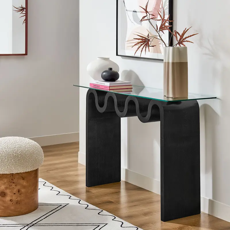 Ondine Glass Top 50" Console Table by Modway