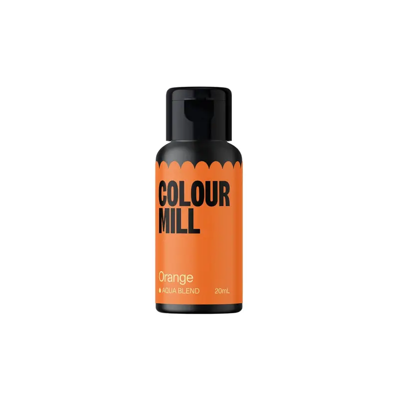 Orange - Aqua Blend - Food Color - 20ml by