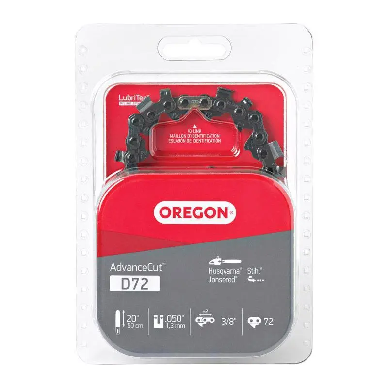 Oregon AdvanceCut D72 20 in. Chainsaw Chain 72 links - Open Box