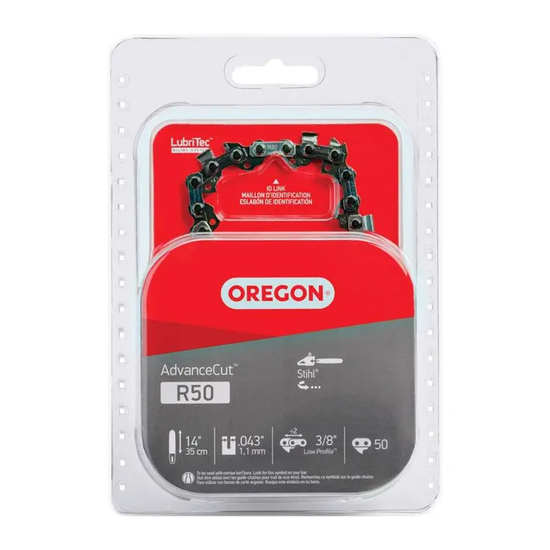 Oregon AdvanceCut R50 14 in. Chainsaw Chain 50 links - Open Box