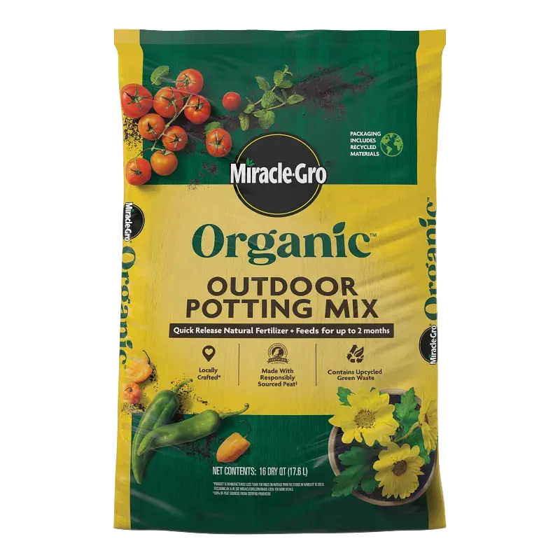 Organic Outdoor mix Miracle Gro 25 Qt