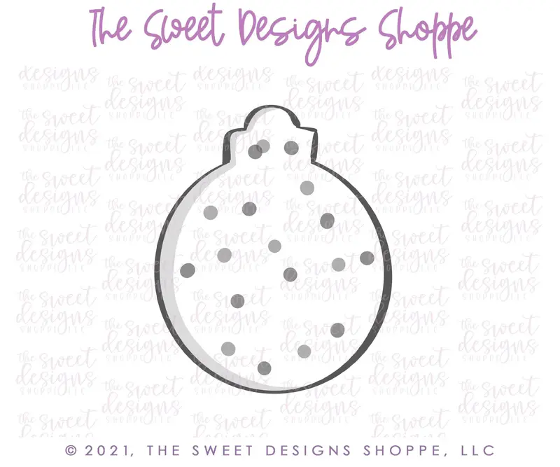 Ornament Frosted Cracker - Cookie Cutter