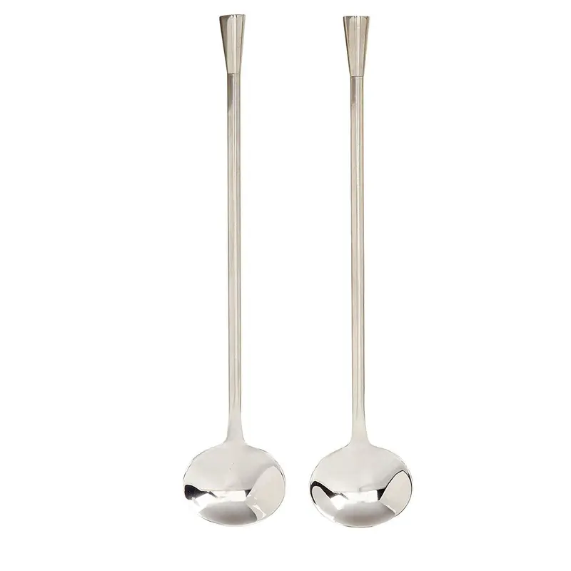 Orrefors City Spoon, Pair, Silver